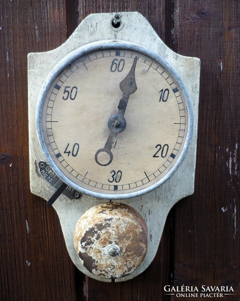 Old German art deco kitchen timer clock