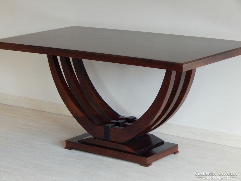 Dining table with gondola legs [c-05]