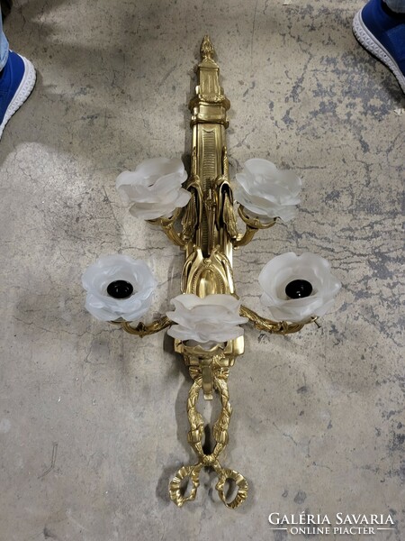 Large Louis style wall arm, wall lamp