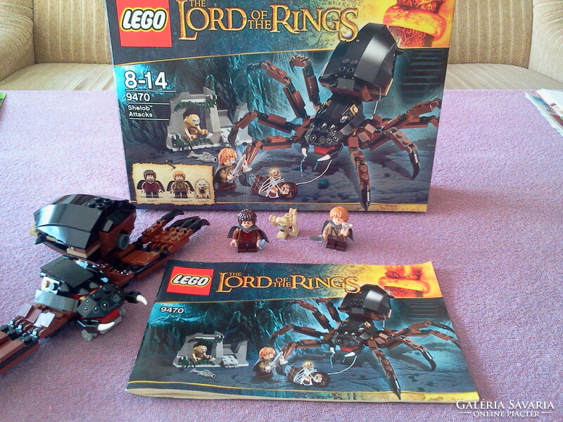 Lego 9470 Lord of the Rings Shelob támad