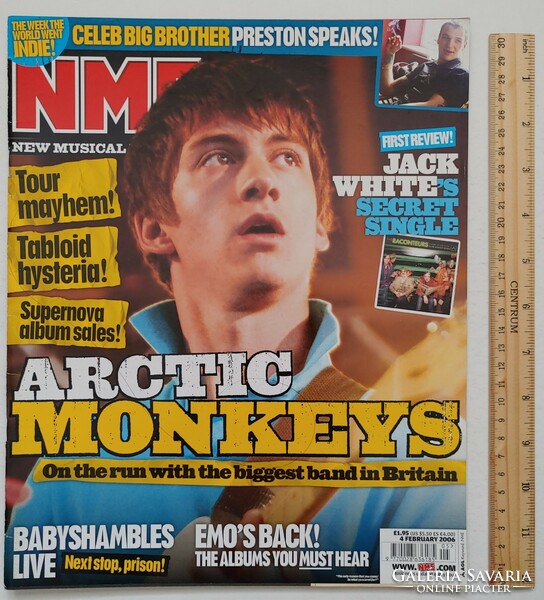NME magazin 06/2/4 Arctic Monkeys Preston Babyshambles Two Gallants Rakes White Stripes