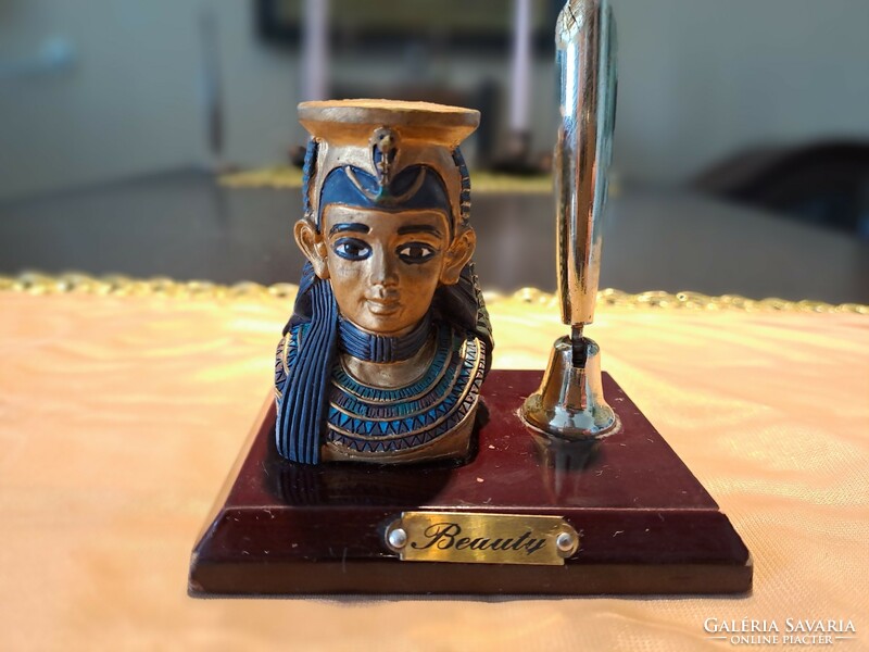 Egyptian desk pen holder