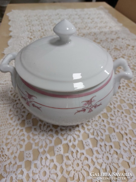 Art Nouveau porcelain soup bowl