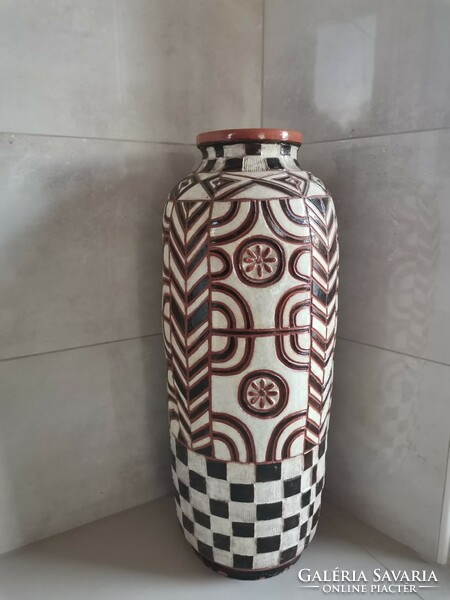 János Papp ceramic floor vase (60 cm)