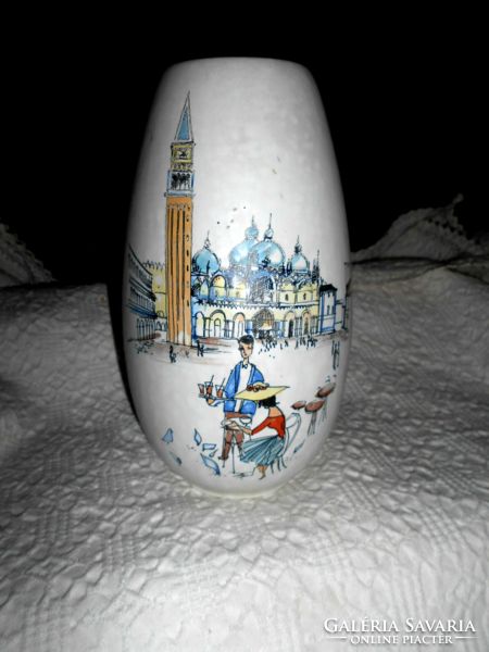 Old German Raymons Peynet ceramic vase 21 cm