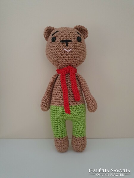 Crochet teddy bear boy