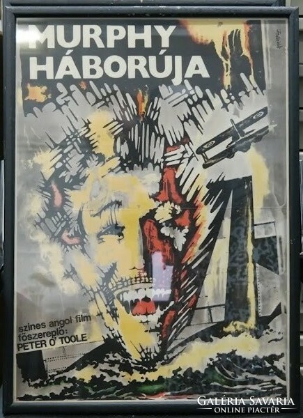 Murphy's War movie poster András Felvidéki, 1972 - 04798