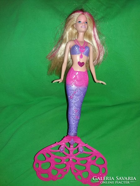 Beautiful mattel 2011 interactive moving fin with lush hair original barbie doll according to pictures brú 2.