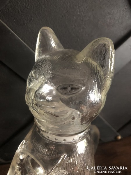 WMF üveg macska kiöntő
