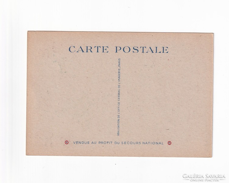 Művészi képeslap Paul Lavalley 1940-1944 (Gyarmati segítség) postatiszta