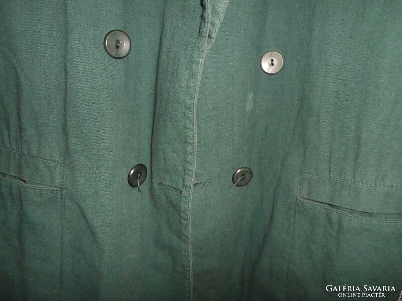 Retro férfi blézer, könnyű kabát 2.: zöld (Misi Divatszalon)