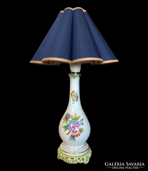 Herend Victoria model porcelain table lamp 36 cm