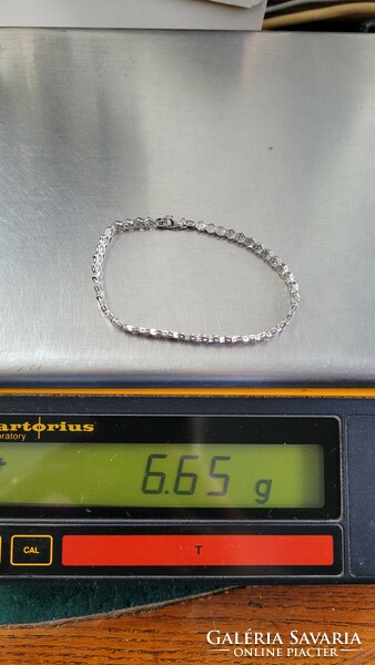 14 K white gold bracelet, bracelet 6.65 g