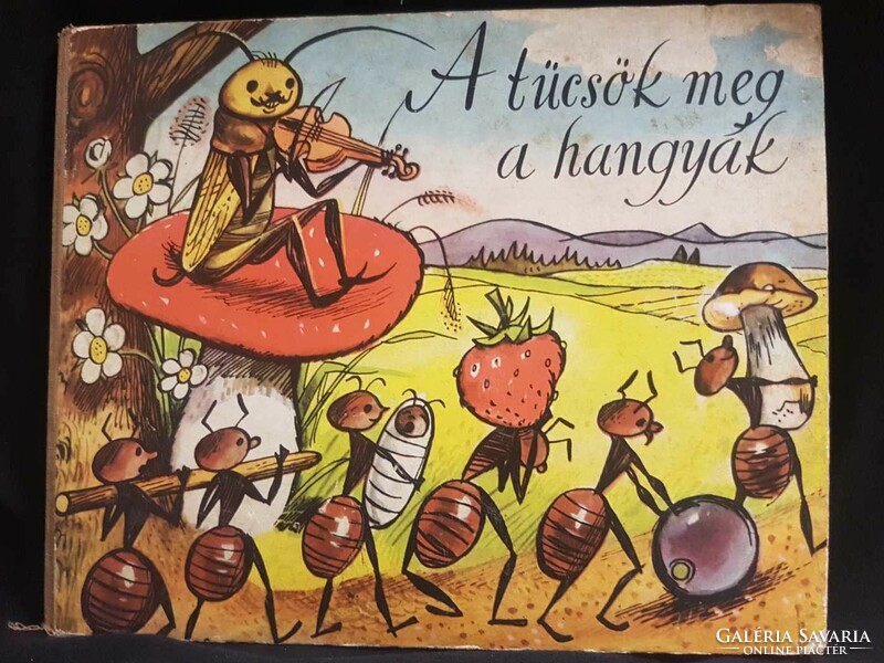 The Crickets and the Ants 1976 storybook