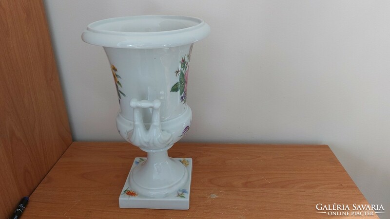 (K) Gyönyörű porcelán váza cca 25 cm Lindner Kueps Bavaria Bettina