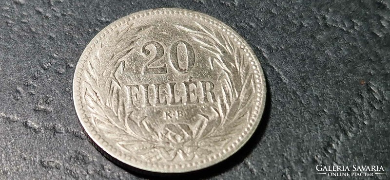 20 Fillér 1893.