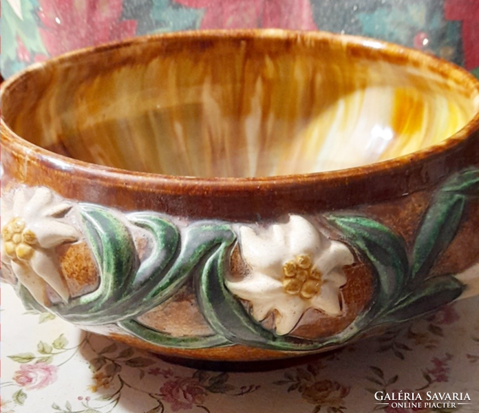 Mürztal vk volkskeramik mürzzuschlag 1911-1975 beautiful marked ceramic bowl