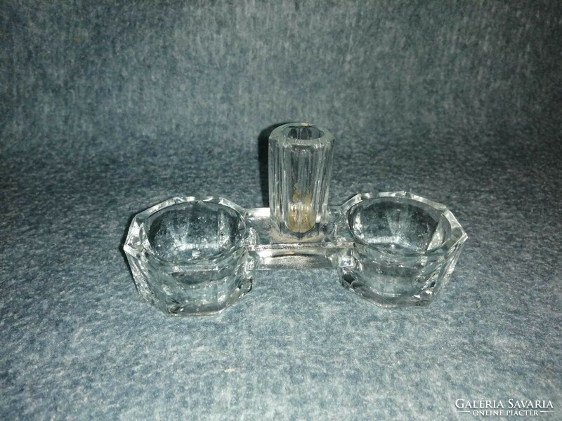 Retro glass table salt shaker (a2)
