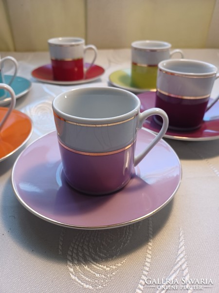 Coffee cups with saucer