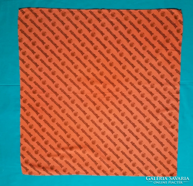 Jägermeister feliratos / mintás pamutvászon textil terítő 66 x 66 cm