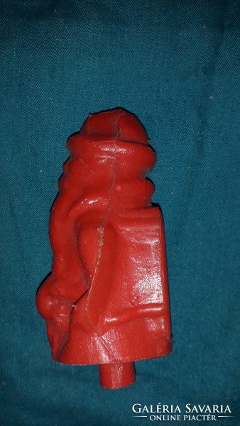 Old fortune chocolate factory packaging Santa Claus plastic candy holder figure is rare according to the pictures