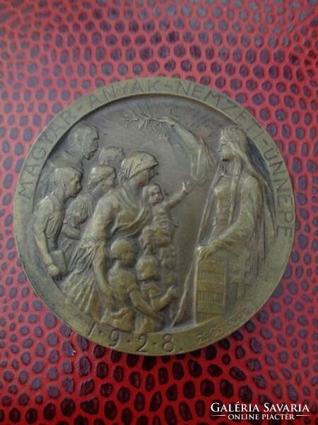 1928 Csiszér zs. Bronze commemorative medal