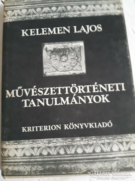 Kelemen Lajos:Művészettörténeti tanulmányok