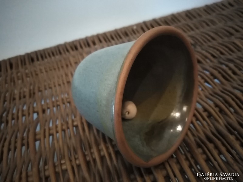 Ceramic bell - folk style