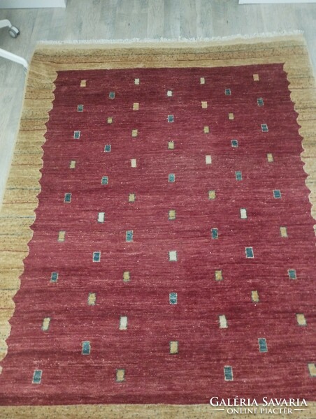 Red carpet with Arabic pattern