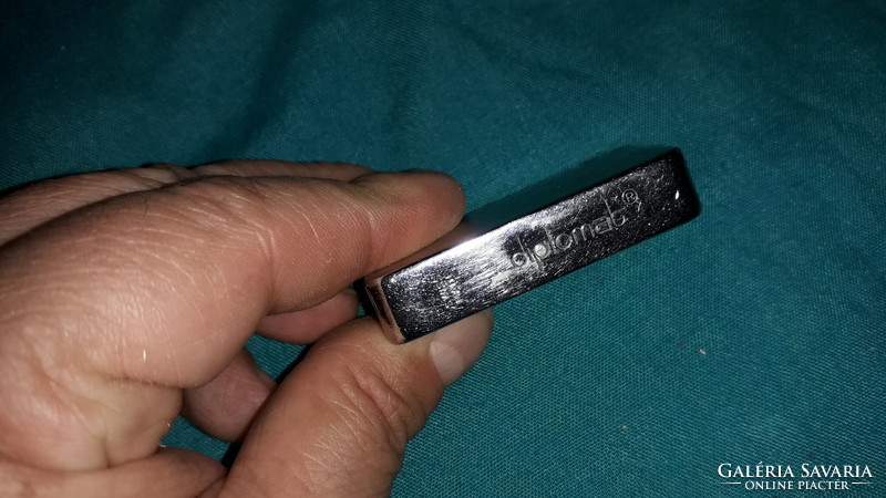 Old diplomat - Swiss made, Swiss - lighter with metal casing as shown in the pictures