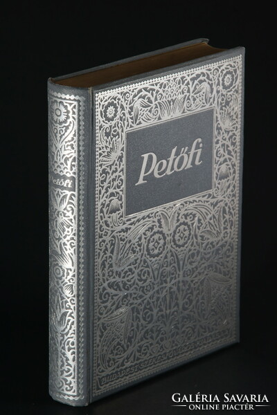 1923 - Petőfi's poems in richly silver-plated binding, a very nice rare binding version!