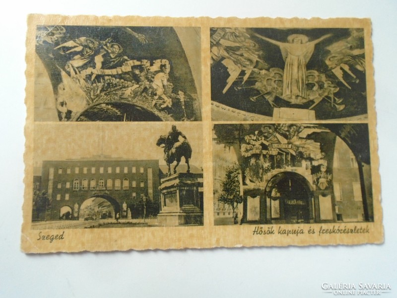 D198847  SZEGED    1940k  régi képeslap   Bártfay  -Gönc