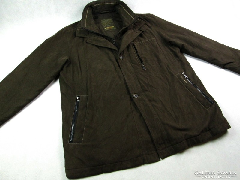 Original pierre cardin (2xl / 3xl - size 56) men's elegant dark brown jacket