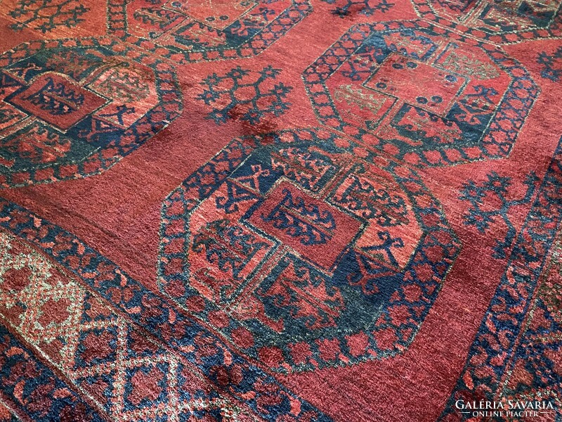 Semi antique handmade Afghan nomad carpet 230x320