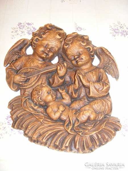 Angels with your little one, wall decoration