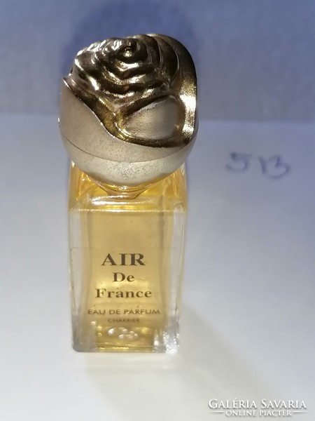 Vintage francia női parfüm: Air de France Charrier Mini 5 ml, 513. Tele van.