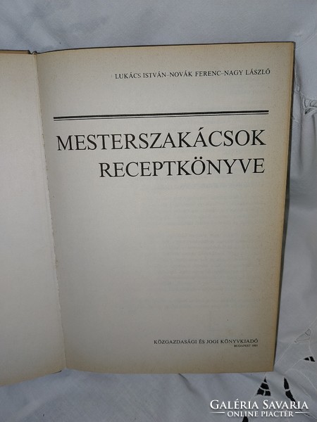 Mesterszakácsok receptkönyve 1985