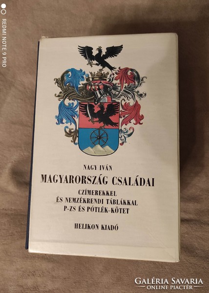 Hungarian families of Ivan Nagy with coats of arms and genealogical plates ii. Box