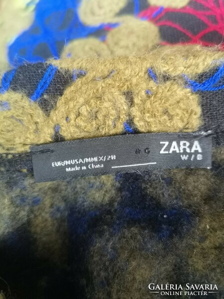 Zara oversize, vintage mini ruha, maxi pulóver, tunika, mb 2 x 58 cm, hossza 80 cm