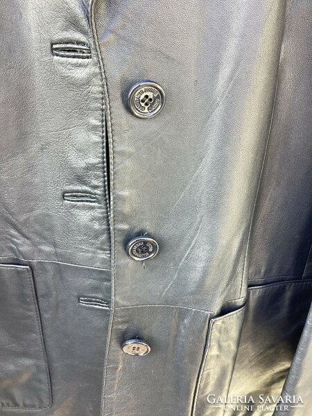 Gianfranco ferré 100% lamb leather jacket