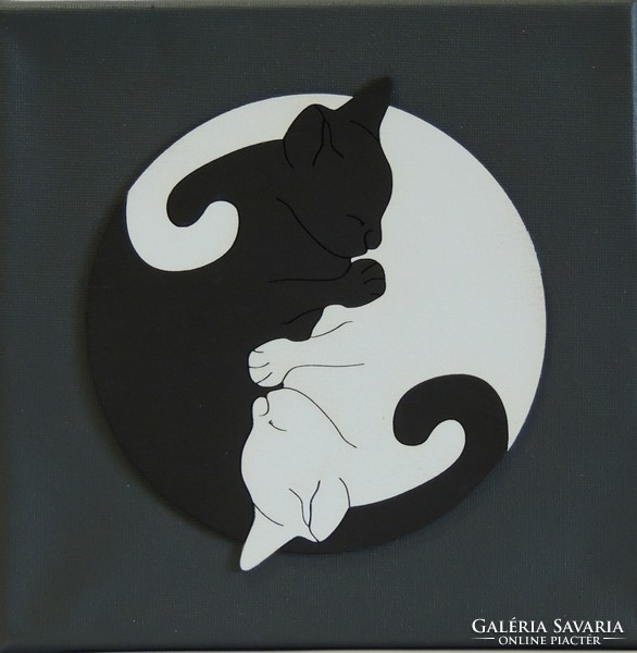 Cat yin-yang 2