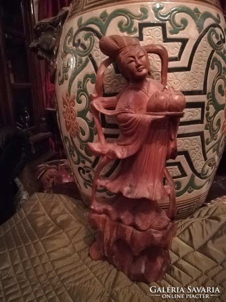 Far Eastern wooden sculpture