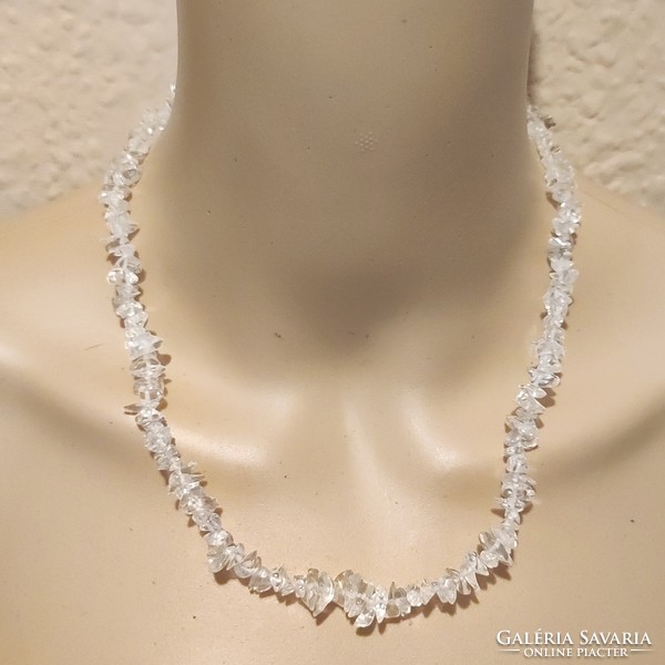 Mountain crystal chip necklace bracelet price!