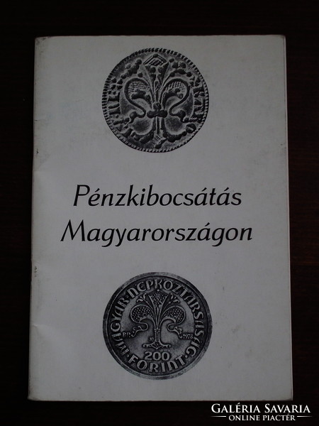 1978. Money issuance in Hungary - exhibition catalog of the Hungarian National Bank