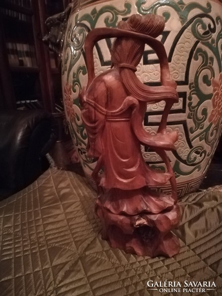 Far Eastern wooden sculpture