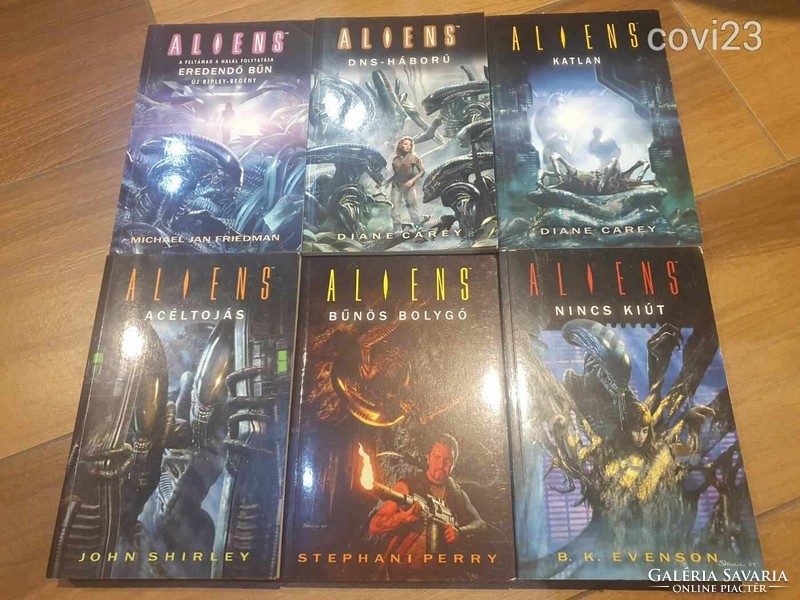 Aliens 1-6 Second Very Rare Series New All