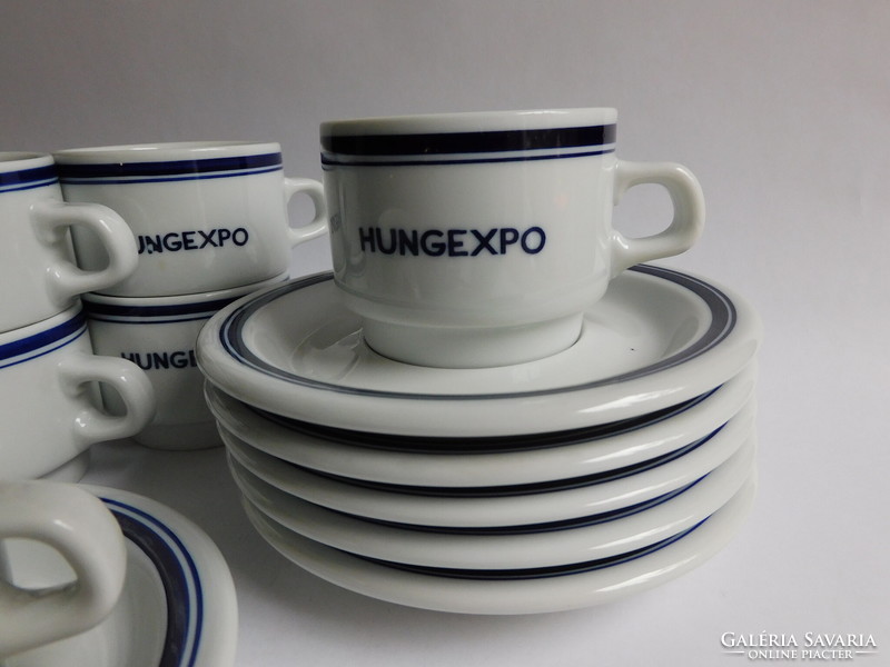 Alföldi coffee set with hungexpo label