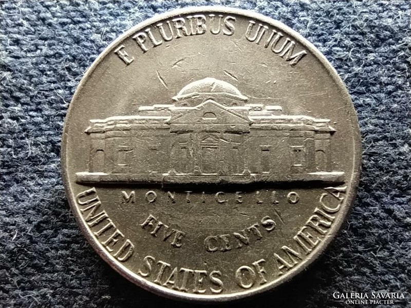 USA Jefferson nikkel 5 Cent 1980 D  (id80609)