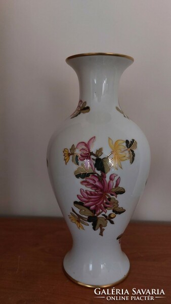 (K) Szép hollóházi váza cca 29 cm magas
