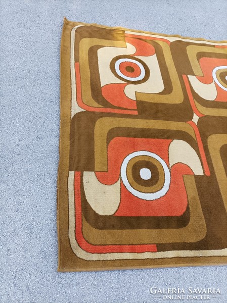 Retro caravan carpet, latex 1960